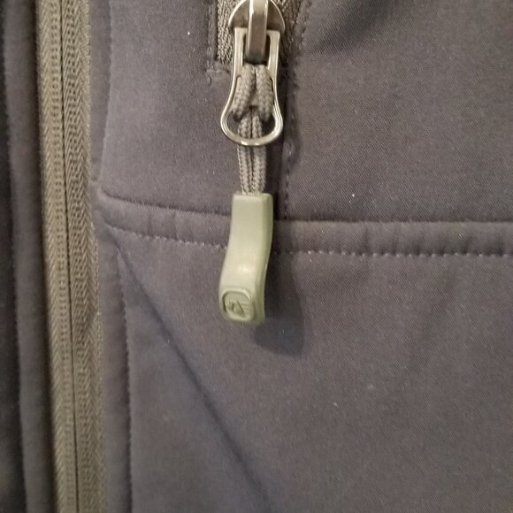 Free Country Men's Medium Stand Collar Zip Up Vest - Picture 3 of 6